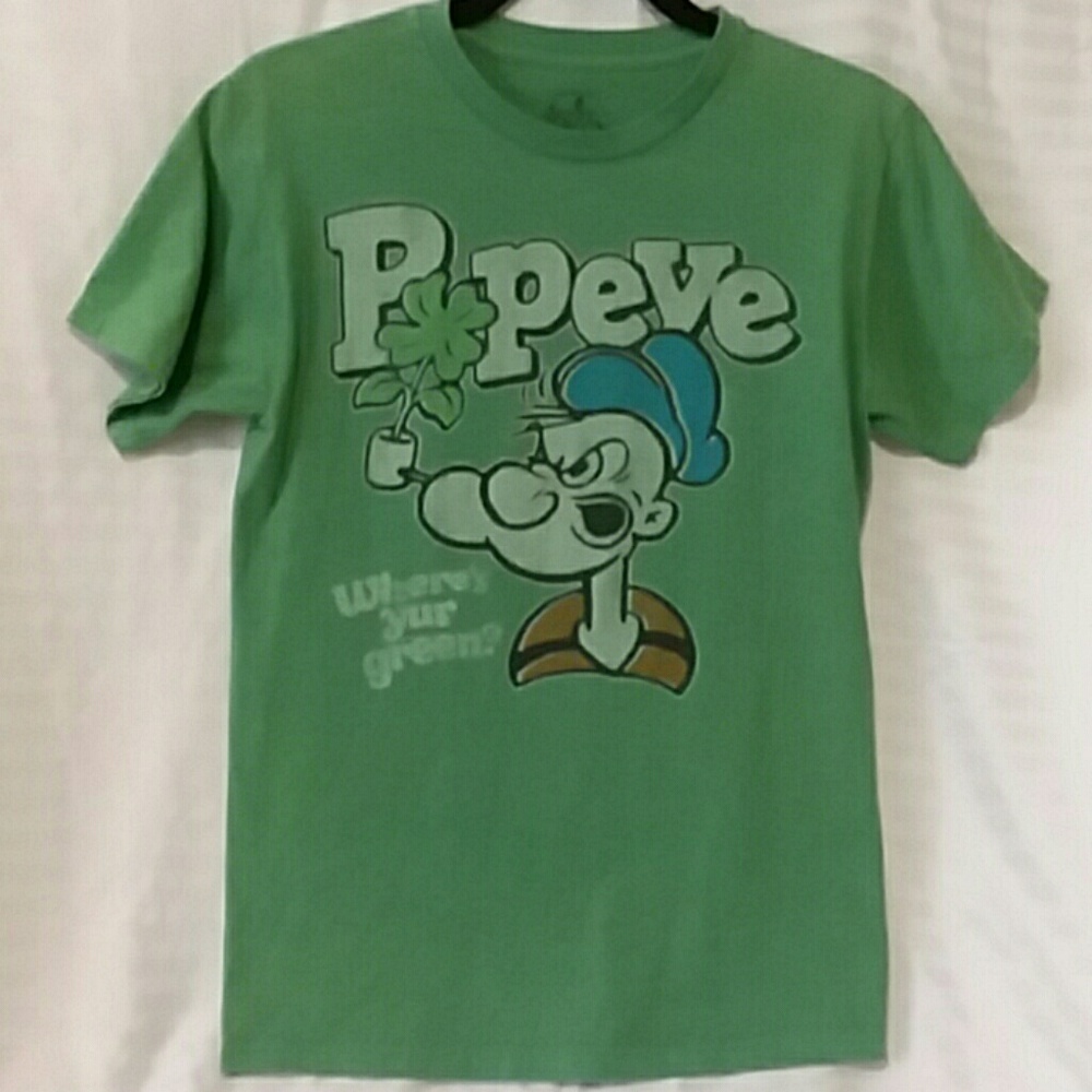 Popeye, Where's yur green? Tshirt